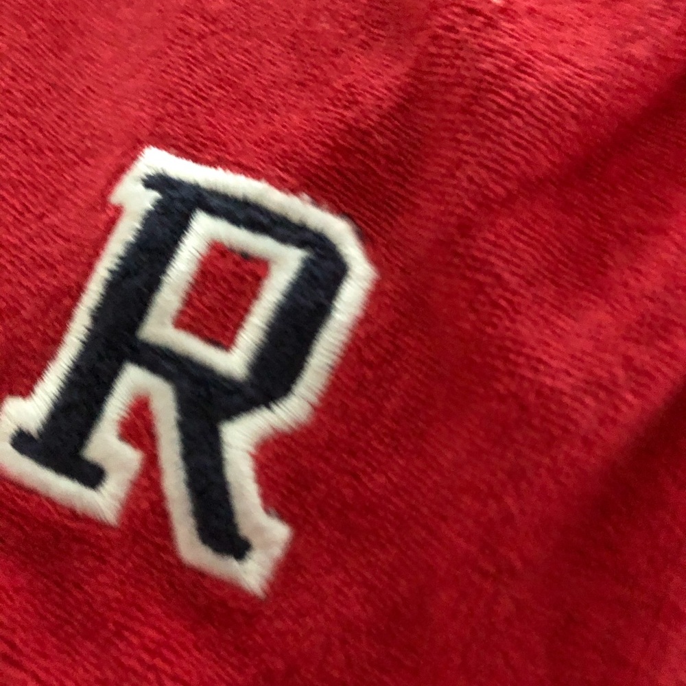 Red Terry Warm Up Suit - Picture 5 of 13